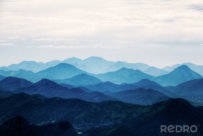 Fototapete Berglandschaft in Brasilien