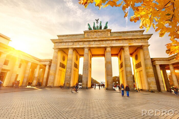 Fototapete Berlin an einem Herbsttag