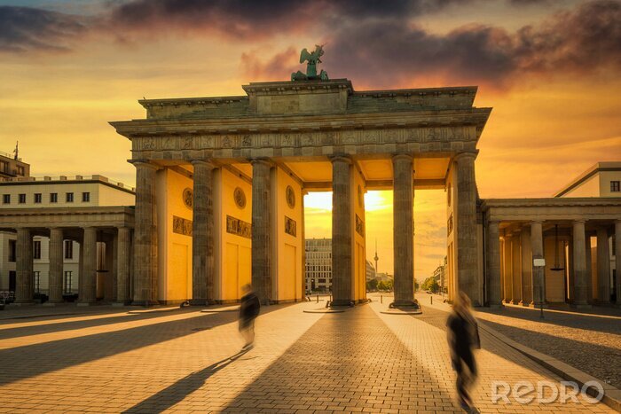 Fototapete Berlin und das Brandenburger Tor