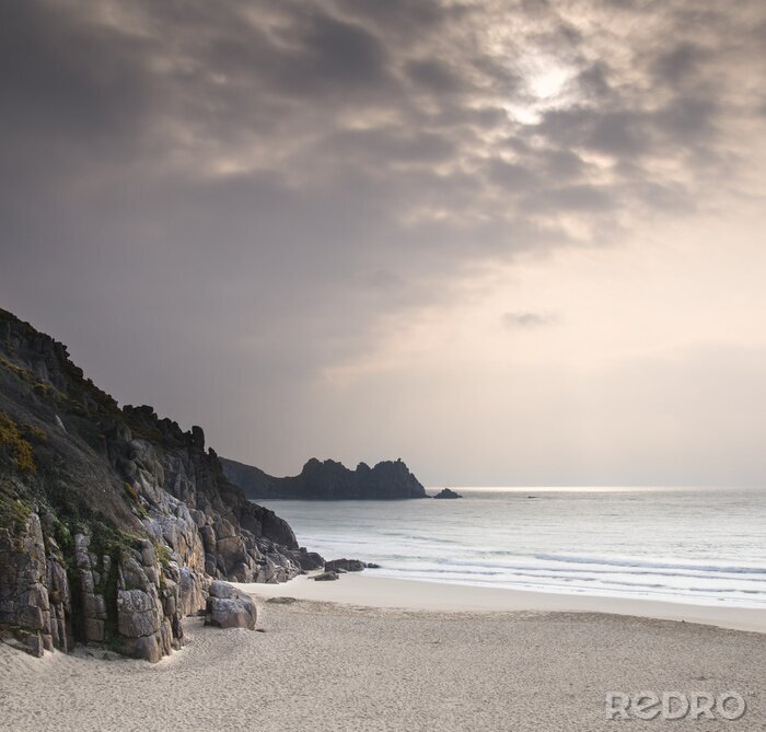 Fototapete Bewölkte exotische Landschaft