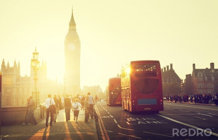 Fototapete Bewohner von London