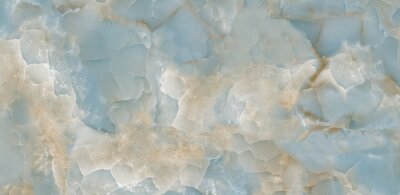 Fototapete Blau beige marmor wie Wasser