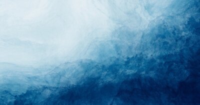 Fototapete Blaue Aquarellstruktur