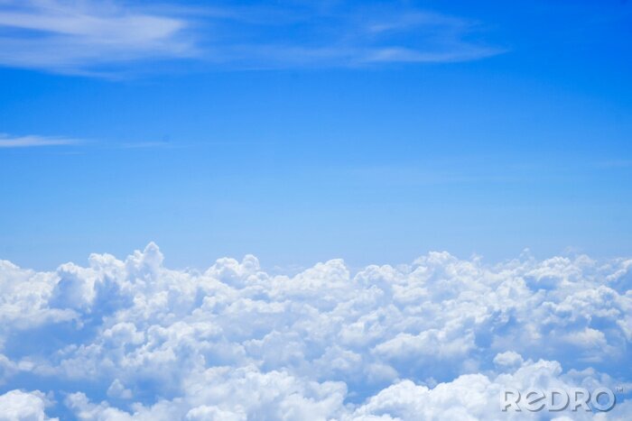 Fototapete Blaue Wolken am Himmel
