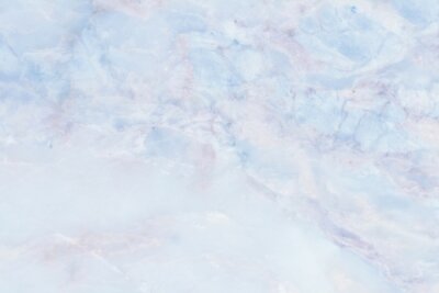 Fototapete Blauer Marmor mit rosa Muster