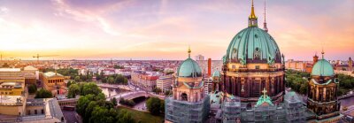 Blick auf Berlin aus der Höhe