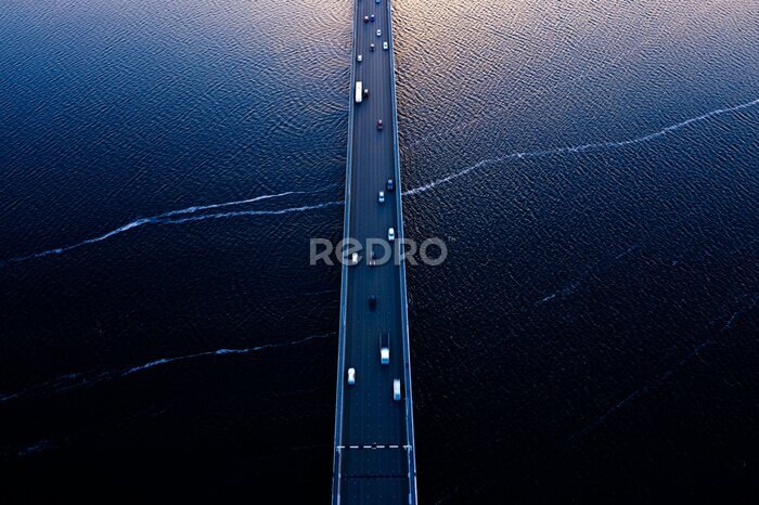 Fototapete Blick auf die Brücke über Tasmanien
