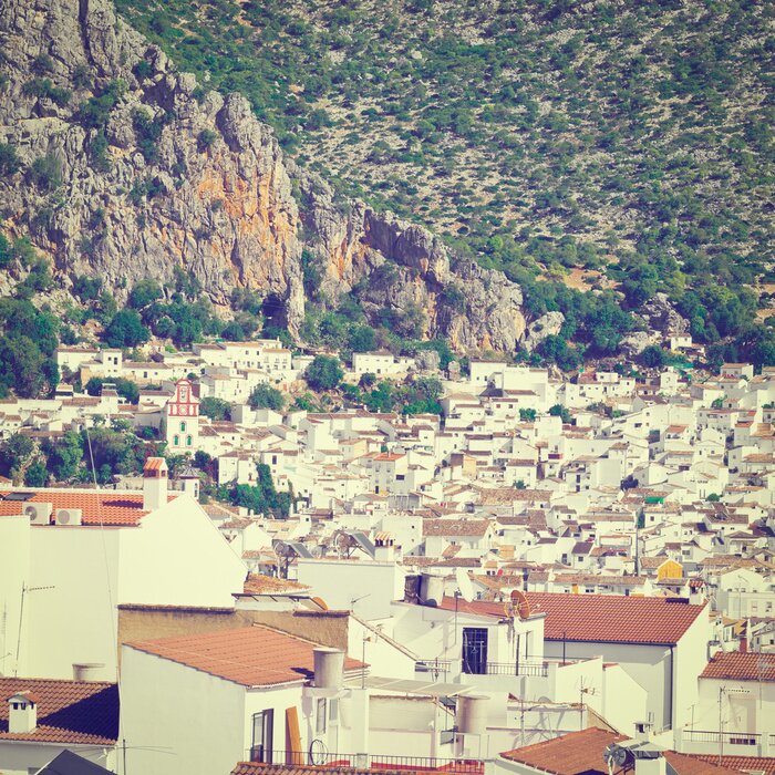 Fototapete Blick auf die steinerne Stadt