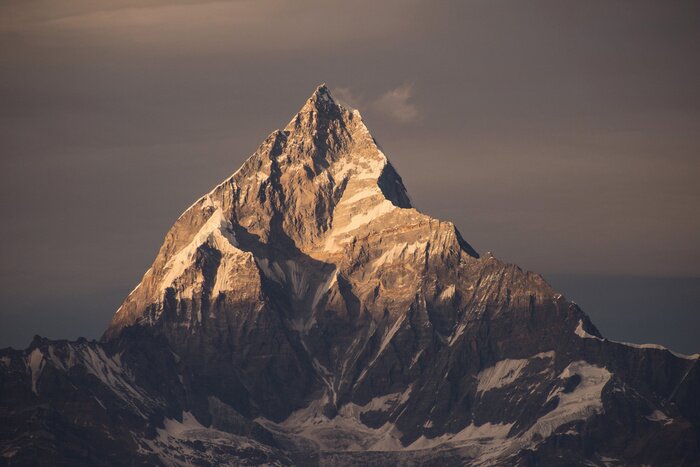 Fototapete Blick auf einen Himalaya-Gipfel, Landschaft