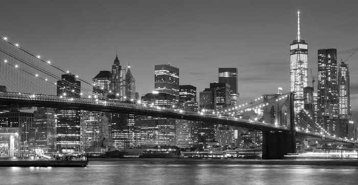 Fototapete Blick auf Manhattan, New York City