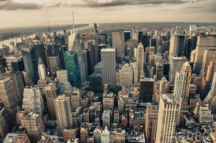 Fototapete Blick auf Midtown