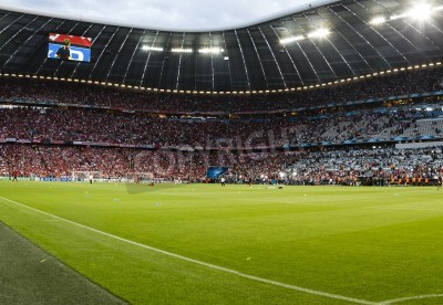 Fototapete Blick auf Tribüne Allianz Arena