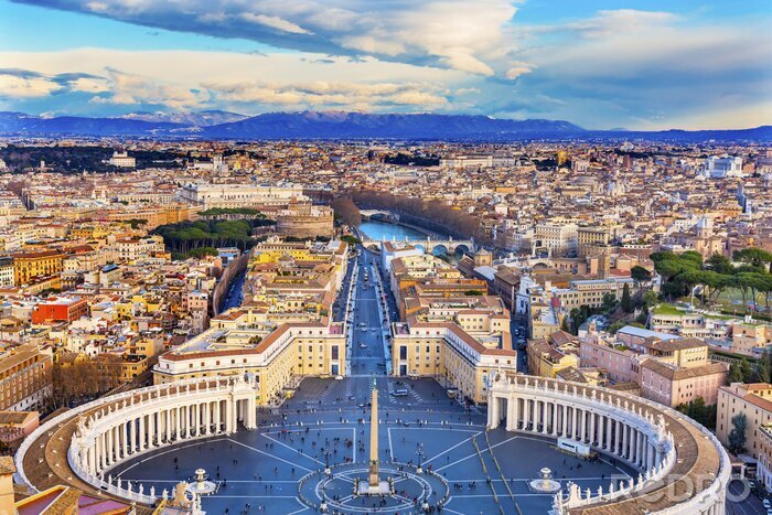 Fototapete Blick auf Vatikan
