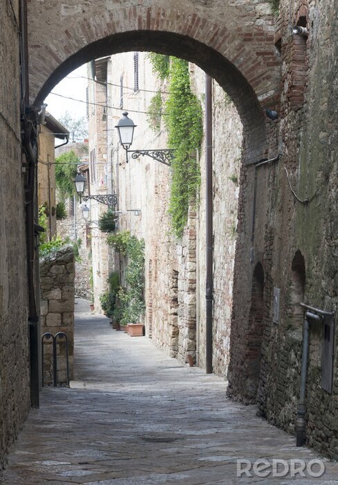 Fototapete Bogen in der Toskana