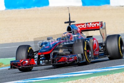 Fototapete Bolid F1 Grand Prix Rennstrecke