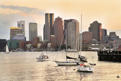 Fototapete Bostoner Panorama