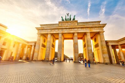 Fototapete Brandenburger Tor mit schönen Säulen