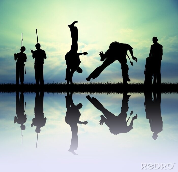 Fototapete Brasilianische Capoeira