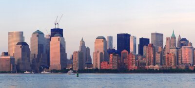 Fototapete Breitwand-Blick auf New York City