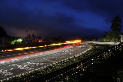 Fototapete Breitwand-Weg 3D