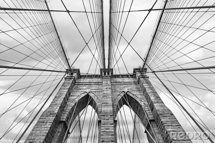Fototapete Brooklyn-Brücke in NYC