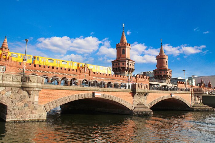 Fototapete Brücke in Berlin