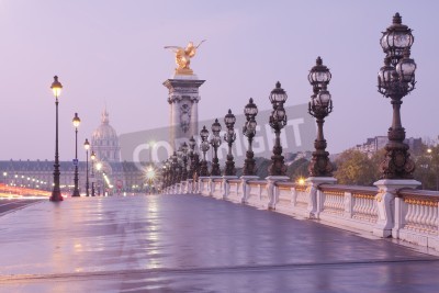 Fototapete Brücke in Paris