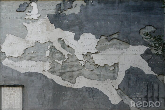 Fototapete Carte de l'Empire Romain - 4 -