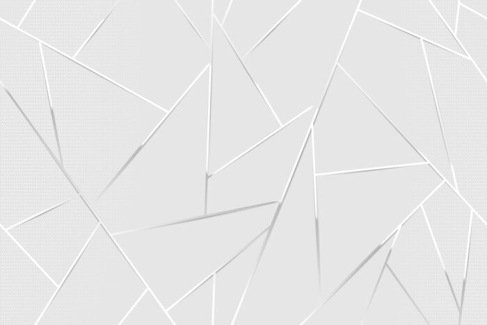 Fototapete Chromlinien auf weißem Hintergrund