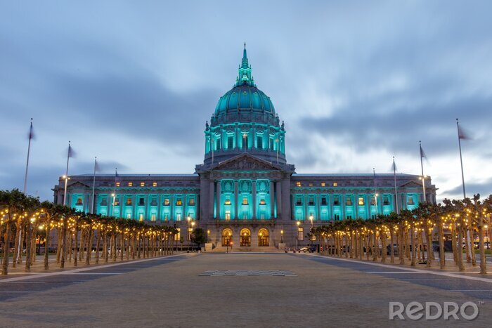 Fototapete City Hall in San Francisco