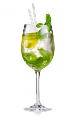 Fototapete Cocktail im Glas