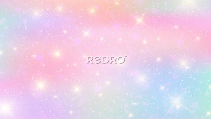 Fototapete Cute bright candy background .