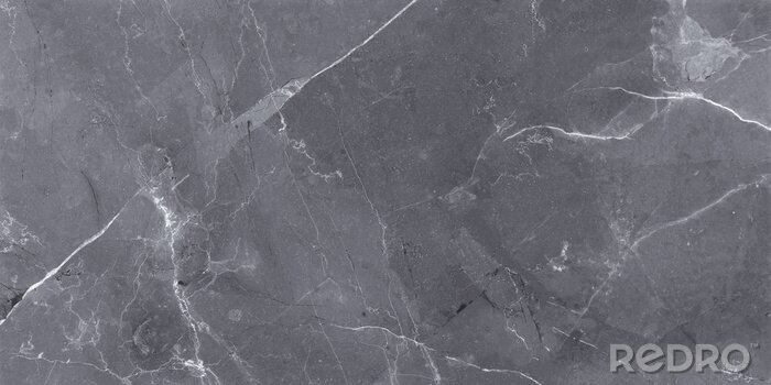 Fototapete dark color marble texture, black stone marble background