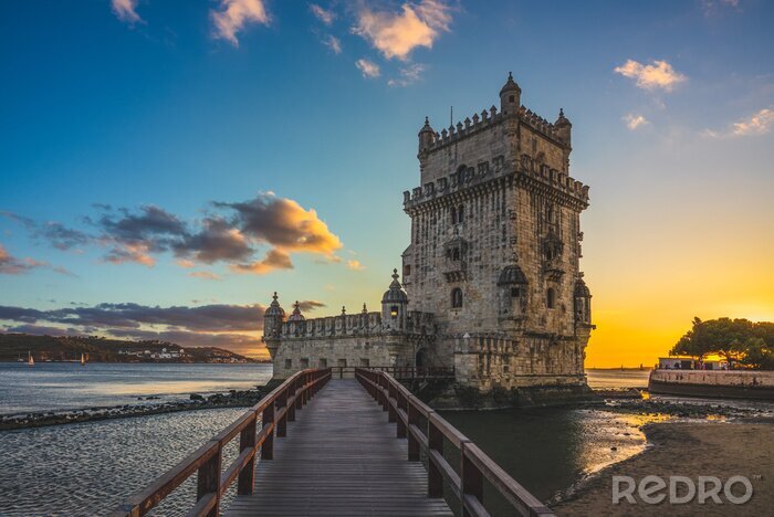Fototapete Denkmäler von Lissabon