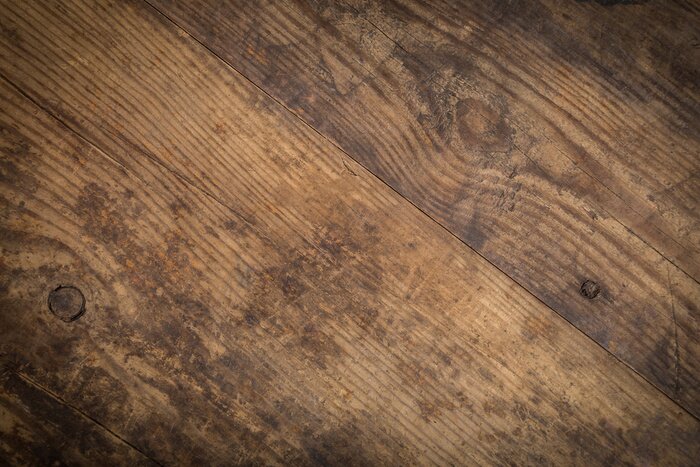 Fototapete Dielen diagonal platziert