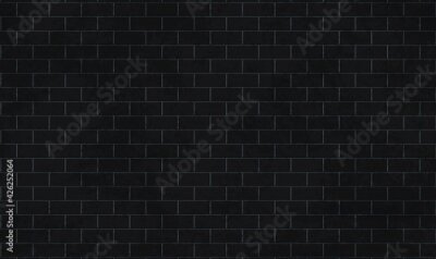 Fototapete Dunkle Backsteinmauer