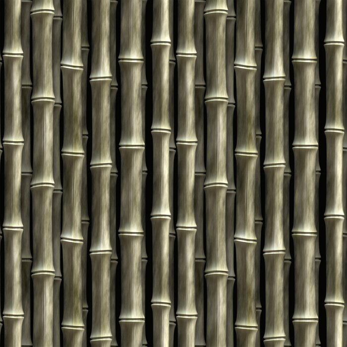 Fototapete Dunkler Bambus