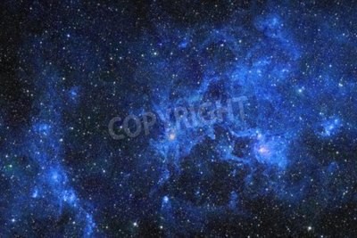 Fototapete Dunkler Himmel und Sterne