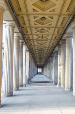 Fototapete Durchgang mit antiken Säulen