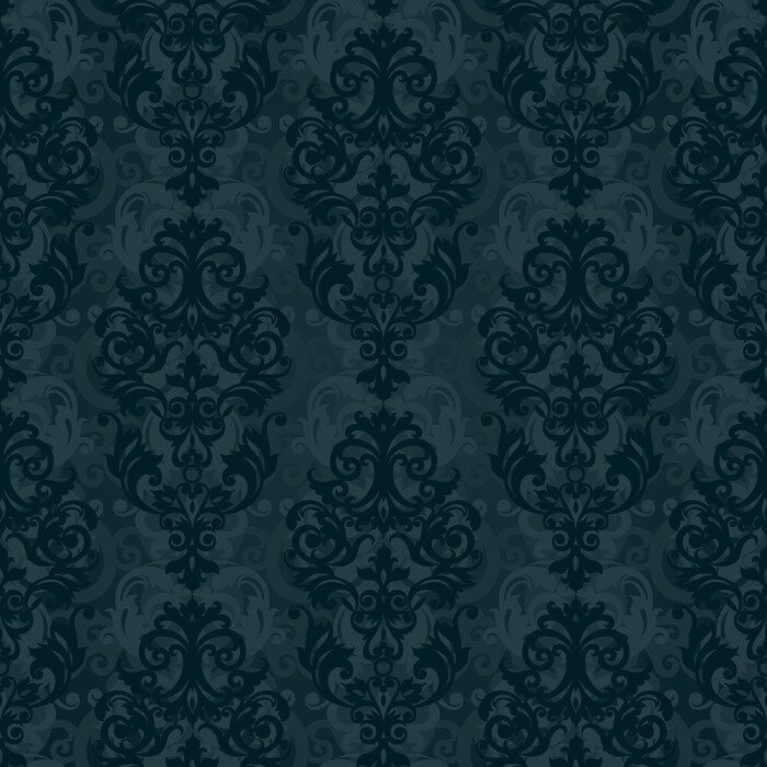 Fototapete Edles viktorianisches Grün