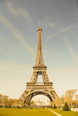 Fototapete Eiffelturm in der Sonne