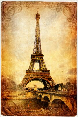 Eiffelturm Retro