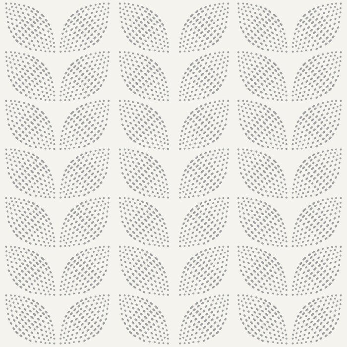 Fototapete Ein geometrisches Muster aus Blättern