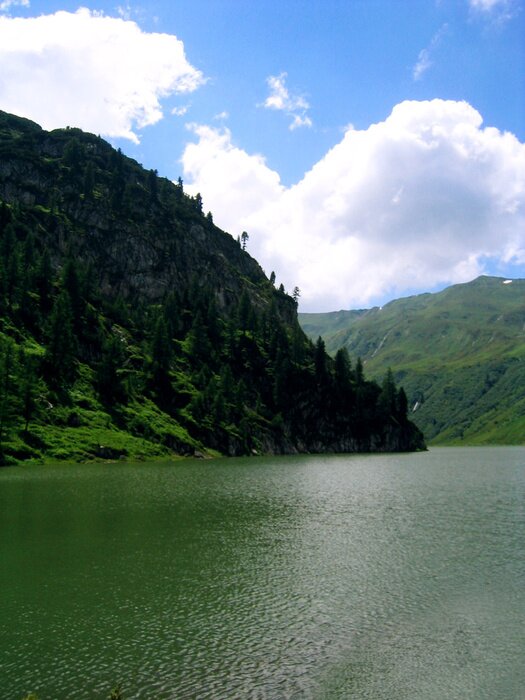 Fototapete Ein in den bergen sehen