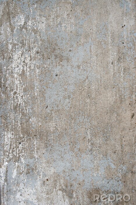 Fototapete Eine heruntergekommene beige-graue Betonwand