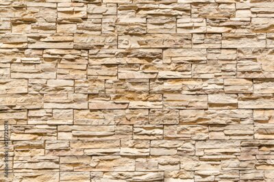 Fototapete Eine Sandsteinmauer