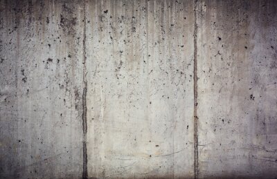 Fototapete Eine Wand aus alten Betonplatten