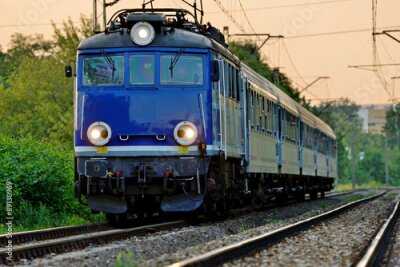 Fototapete Eisenbahnverkehr