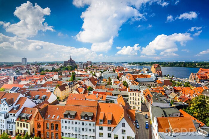 Fototapete Europäische historische Stadt