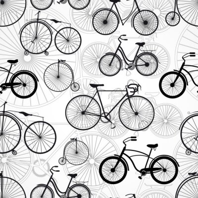 Fahrrad nahtlose Muster
